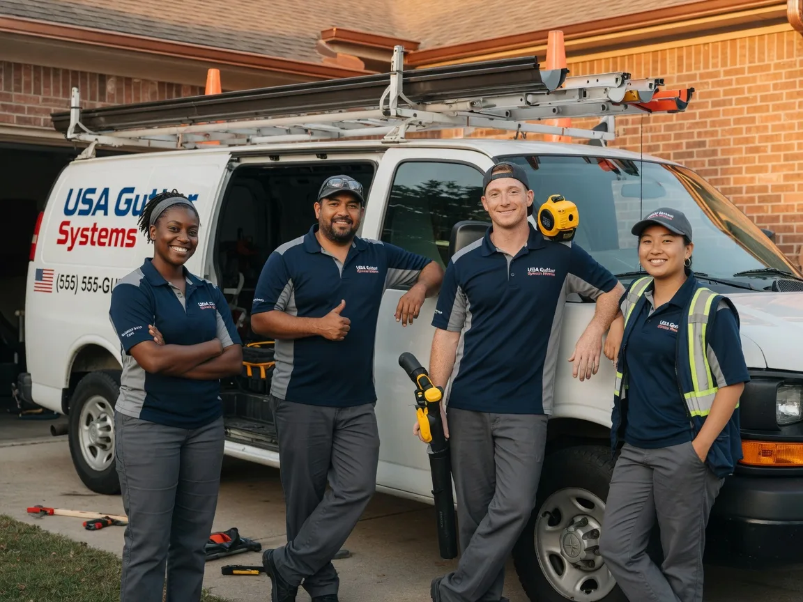 Gutter Installation company in New Munich, MN